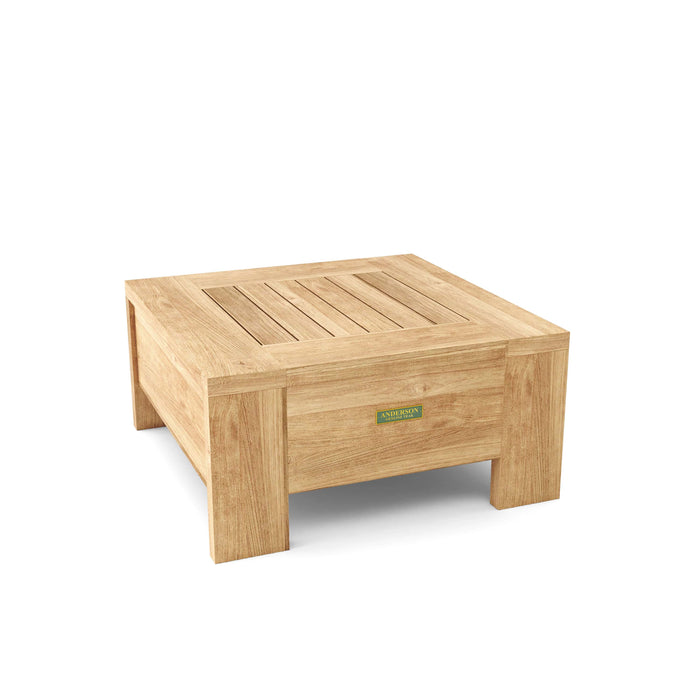 Anderson Teak Side Table Anderson Teak Madera Outdoor Wood Square Side Table