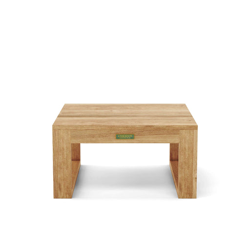 Anderson Teak Side Table Anderson Teak Straight Outdoor Wood Square Side Table