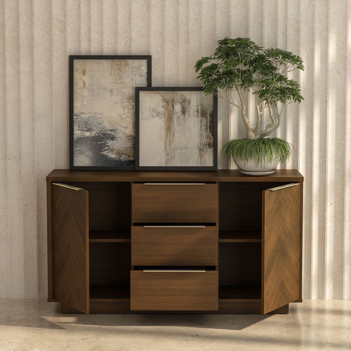 Anderson Teak Sideboards Anderson Teak Hokkaido Mahogany Wood Veneer Sideboard