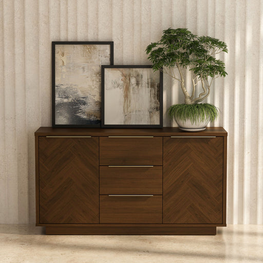 Anderson Teak Sideboards Anderson Teak Hokkaido Mahogany Wood Veneer Sideboard