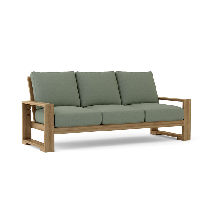 Anderson Teak Sofa Sage Anderson Teak Capistrano Outdoor Deep Seating Sofa