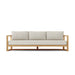 Anderson Teak Sofa/Sectional Anderson Teak Junus Outdoor Wood Deep Seating 3-Seat Sofa