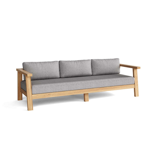 Anderson Teak Sofa/Sectional Anderson Teak Palermo Outdoor Wood Deep Seating Sofa