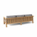 Anderson Teak Sofa/Sectional Anderson Teak Palermo Outdoor Wood Deep Seating Sofa