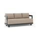 Anderson Teak Sofa/Sectional Ash Anderson Teak Granada Outdoor Deep Seating Aluminum Sofa