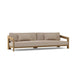 Anderson Teak Sofa/Sectional Ash Anderson Teak Smyrna Outdoor Deep Seating 4-Seat Sofa