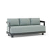 Anderson Teak Sofa/Sectional Mist Anderson Teak Granada Outdoor Deep Seating Aluminum Sofa