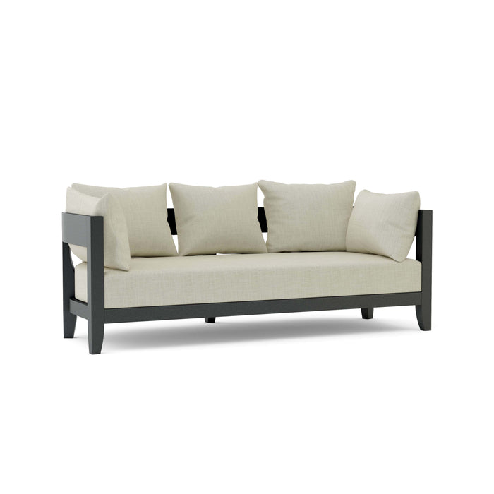 Anderson Teak Sofa/Sectional Natural Anderson Teak Coronado Outdoor Deep Seating Aluminum Sofa