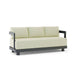 Anderson Teak Sofa/Sectional Natural Anderson Teak Granada Outdoor Deep Seating Aluminum Sofa