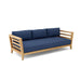 Anderson Teak Sofa/Sectional Navy Anderson Teak Cordoba Outdoor Wood Deep Seating Sofa