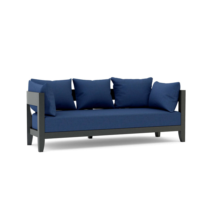 Anderson Teak Sofa/Sectional Navy Anderson Teak Coronado Outdoor Deep Seating Aluminum Sofa