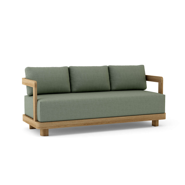 Anderson Teak Sofa/Sectional Sage Anderson Teak Granada Outdoor Wood Deep Seating Sofa