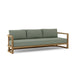 Anderson Teak Sofa/Sectional Sage Anderson Teak Junus Outdoor Wood Deep Seating 3-Seat Sofa