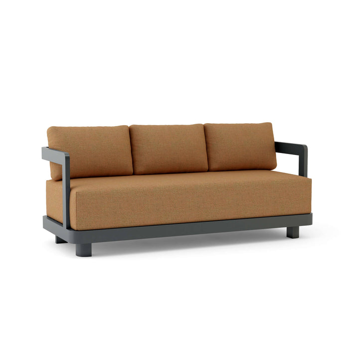 Anderson Teak Sofa/Sectional Teak Anderson Teak Granada Outdoor Deep Seating Aluminum Sofa