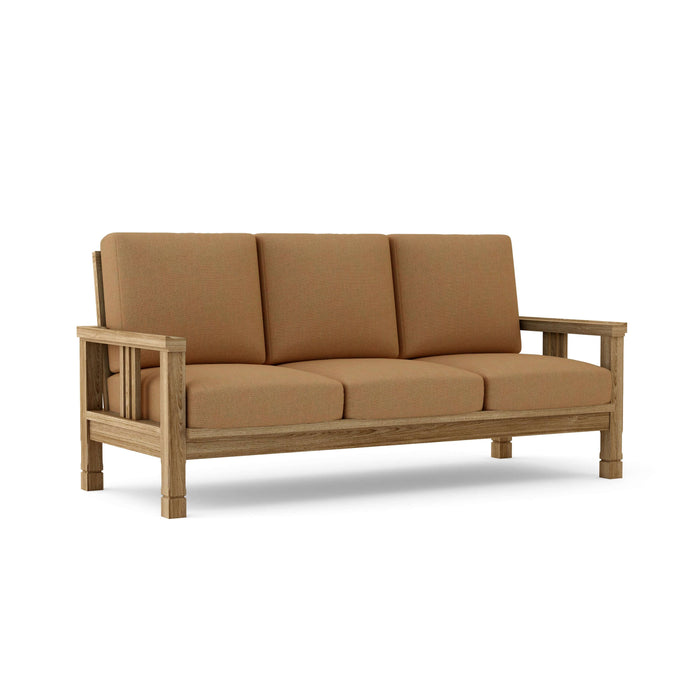 Anderson Teak Sofa/Sectional Teak Anderson Teak SouthBay Outdoor Deep Seating Sofa