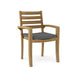 Anderson Teak Stacking Chair Charcoal Anderson Teak Honey Golden Brown Catalina Stacking Armchair (4 pcs)