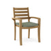 Anderson Teak Stacking Chair Sage Anderson Teak Honey Golden Brown Catalina Stacking Armchair (4 pcs)