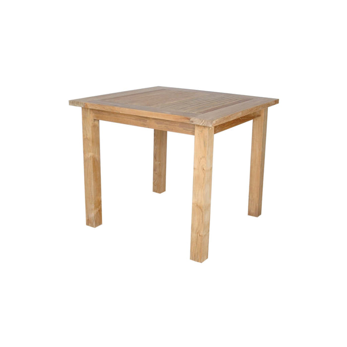 Anderson Teak Table Anderson Teak Windsor 35″ Square Outdoor Wood Bistro Table