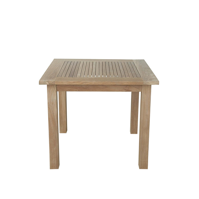 Anderson Teak Table Anderson Teak Windsor 35″ Square Outdoor Wood Bistro Table