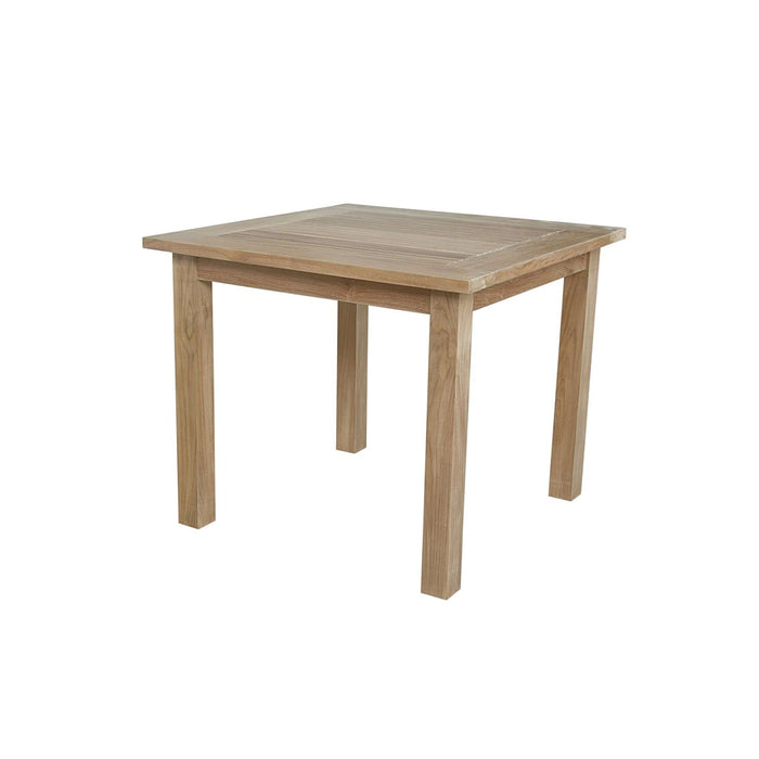 Anderson Teak Table Anderson Teak Windsor 35″ Square Outdoor Wood Bistro Table