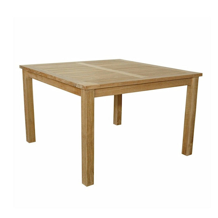 Anderson Teak Table Anderson Teak Windsor 47″ Square Outdoor Wood Dining Table