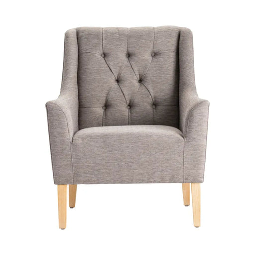 Crestview Collection Accent Chair Andover Button Tufted Upholstered Accent Armchair Crestview Collection