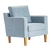 Crestview Collection Accent Chair Decatur Modern Fabric Upholstered Accent Armchair Crestview Collection