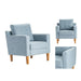 Crestview Collection Accent Chair Decatur Modern Fabric Upholstered Accent Armchair Crestview Collection