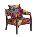 Crestview Collection Accent Chair Flora Modern Upholstered Fabric Accent Armchair Crestview Collection