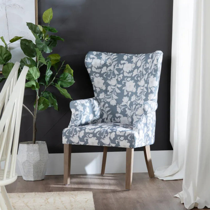 Crestview Collection Accent Chair Heatherbrook Fabric Upholstered Accent Armchair Crestview Collection