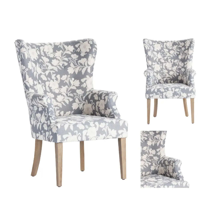 Crestview Collection Accent Chair Heatherbrook Fabric Upholstered Accent Armchair Crestview Collection