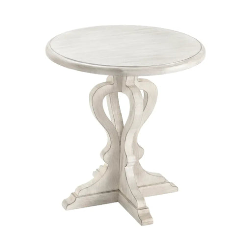 Crestview Collection Accent Table Crestview Collection Annapolis Round Wood Pedestal Accent Table