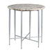 Crestview Collection Accent Table Crestview Collection Aurora Round Agate Side Accent Table