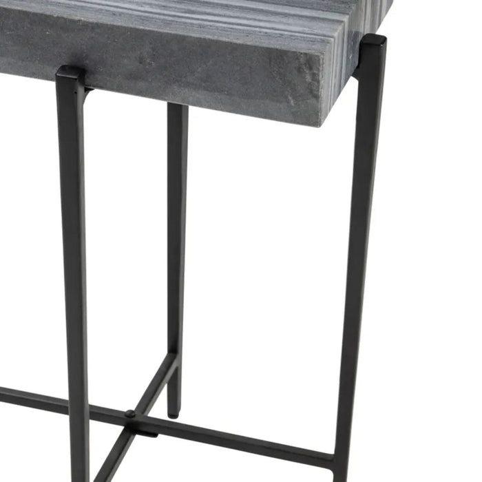 Crestview Collection Accent Table Crestview Collection Bailey Rectangle Marble Accent Table