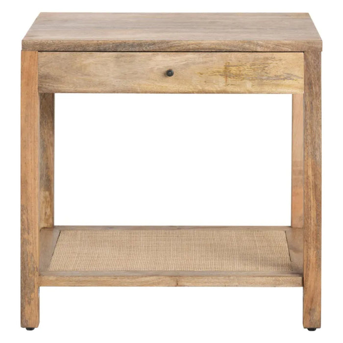 Crestview Collection Accent Table Crestview Collection Barbados Solid Mango Wood Storage Accent Table