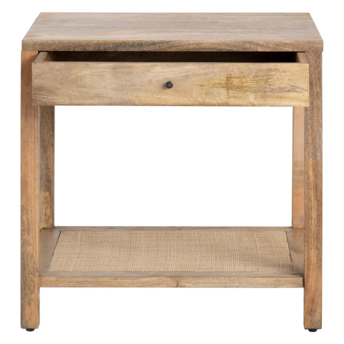 Crestview Collection Accent Table Crestview Collection Barbados Solid Mango Wood Storage Accent Table