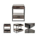 Crestview Collection Accent Table Crestview Collection Beckett Storage Mango Wood Accent Table