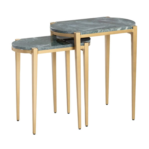 Crestview Collection Accent Table Crestview Collection Beckham Nested Marble Accent Table Set