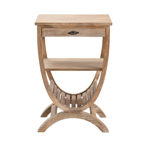 Crestview Collection Accent Table Crestview Collection Blondelle Rectangle Solid Wood Accent Table