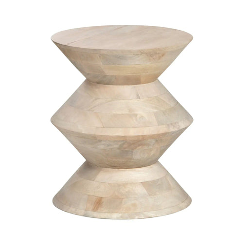 Crestview Collection Accent Table Crestview Collection Brodie Solid Wood Round Accent Table