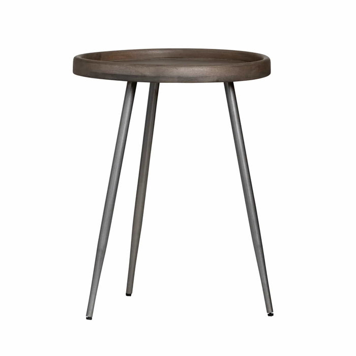 Crestview Collection Accent Table Crestview Collection Brooks Round Mango Wood Accent Table