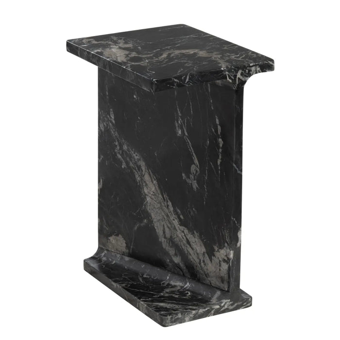 Crestview Collection Accent Table Crestview Collection Cassius Black Marble Accent Table