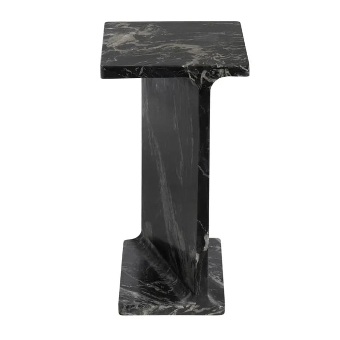 Crestview Collection Accent Table Crestview Collection Cassius Black Marble Accent Table