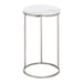 Crestview Collection Accent Table Crestview Collection Cellini Marble C-Shaped Accent Table