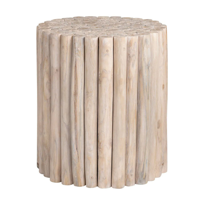 Crestview Collection Accent Table Crestview Collection Gathering Wood Stump Accent Table