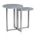 Crestview Collection Accent Table Crestview Collection Halden Grey Marble Accent Table