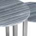 Crestview Collection Accent Table Crestview Collection Halden Grey Marble Accent Table