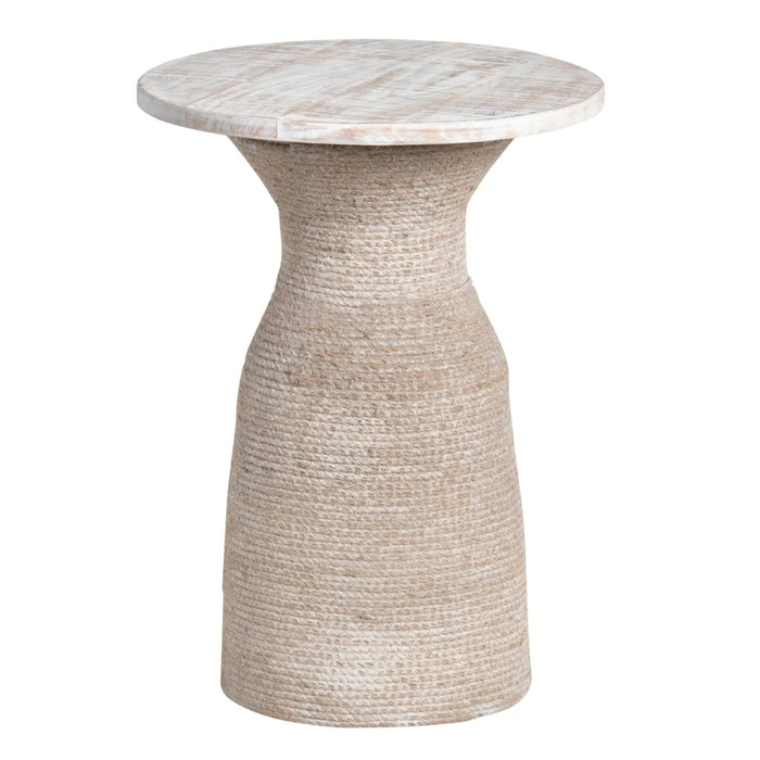 Crestview Collection Accent Table Crestview Collection Key Largo Wood Pedestal Accent Table