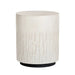 Crestview Collection Accent Table Crestview Collection Malibu Solid Mango Wood Drum Accent Table