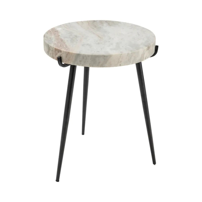 Crestview Collection Accent Table Crestview Collection Maxwell Round Marble Accent Table